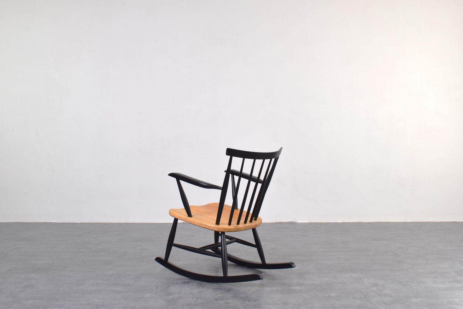 Mid Century Swedish Rocking Chair, 1960s. photo vinterior