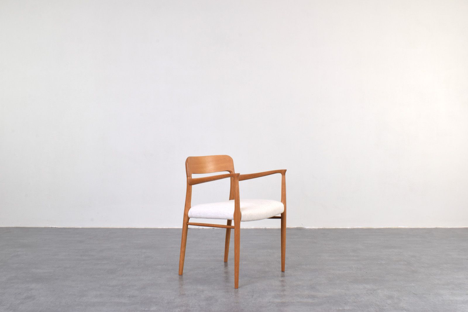 Mid Century Model 56 Danish Dining Chair By Niels O. Møller For J.L. Møllers, 1950s