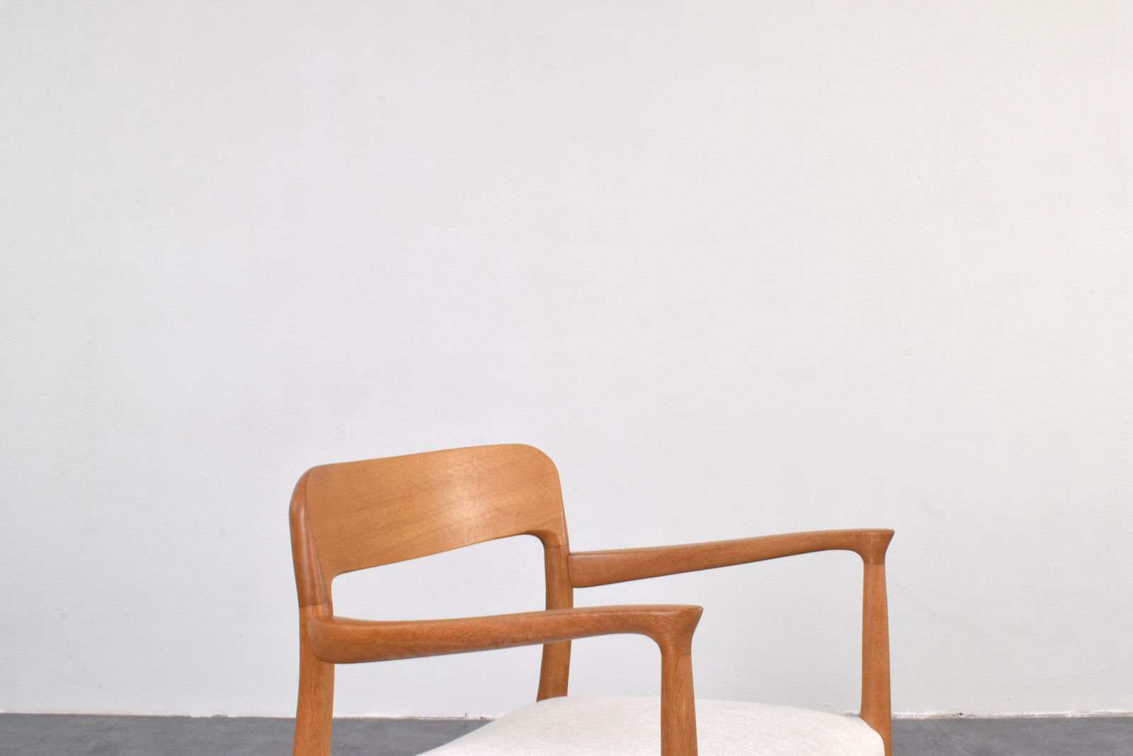 Mid Century Model 56 Danish Dining Chair By Niels O. Møller For J.L. Møllers, 1950s photo buy