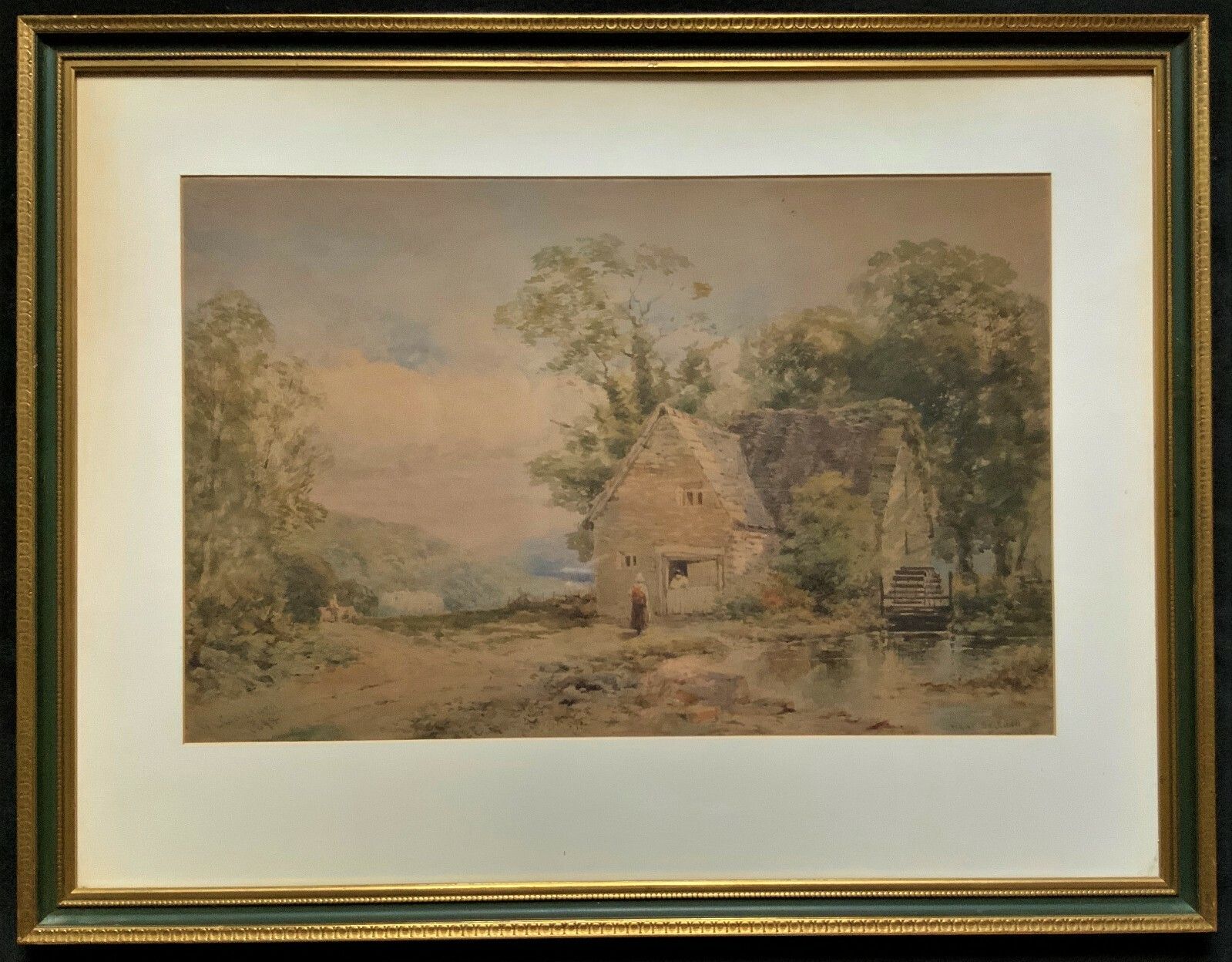 Near Saltash, Cornwall William Charles Goddard (Exh.1885) Landscape Painting