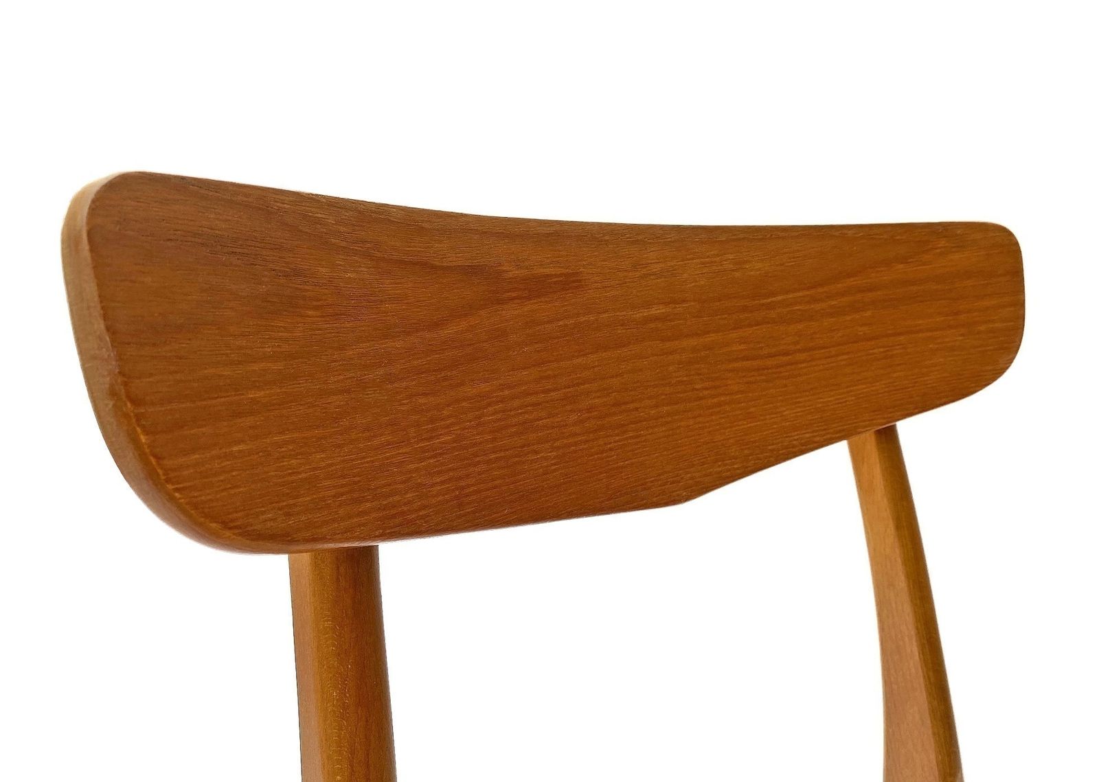 Furniture Danish Farstrup Set Of 6 Teak And Beech Cream Wool Dining Chairs Mid Century 1960s photo