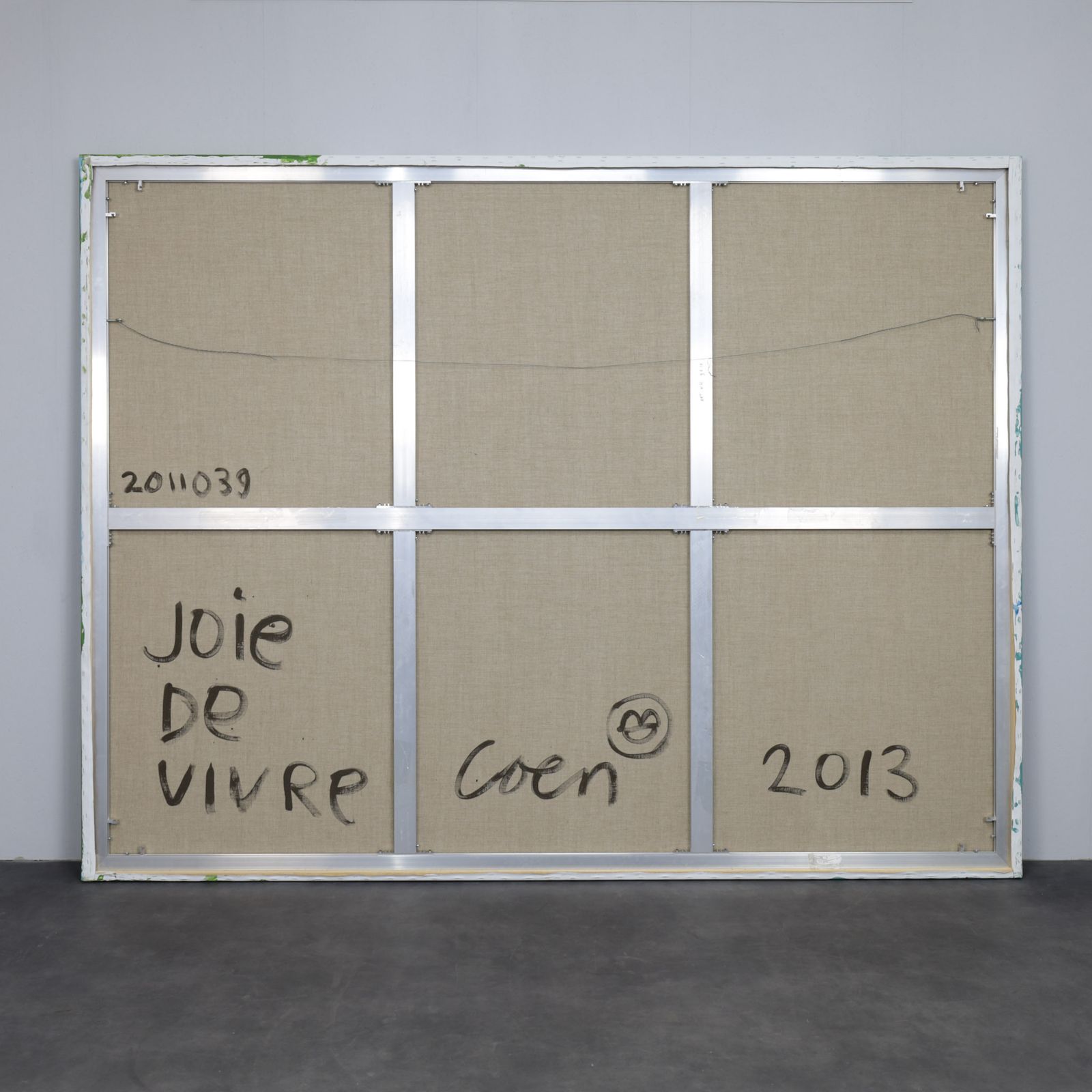 Unique Large “Joie De Vivre” Painting By Coen Blankwaard, Netherlands, 2013 photo buy