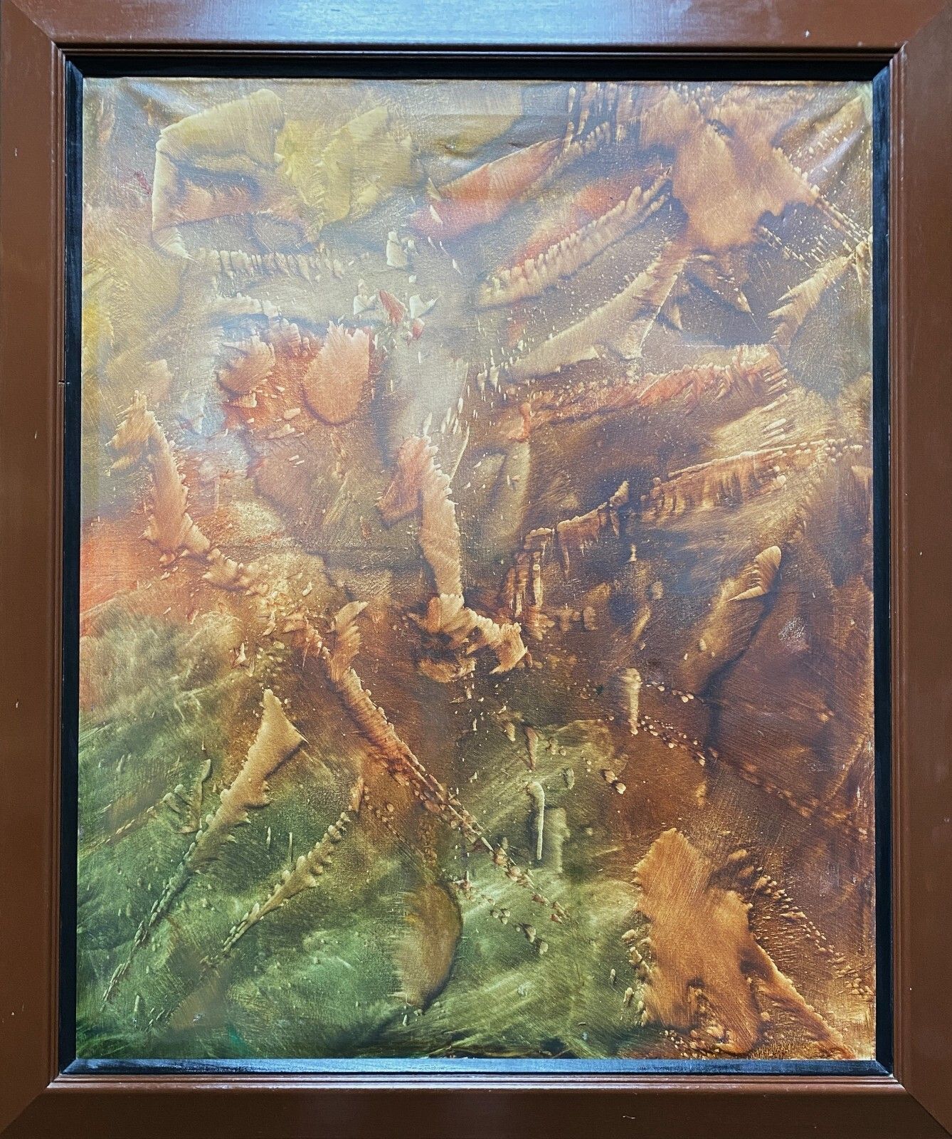 685.0 'Tempest' Large Superb Contemporary Abstract Oil Painting By Jonathan Chapman photo