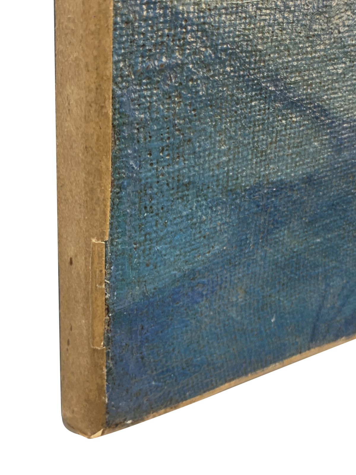 An XVIII Century French Camaieu Bleu Grisaille Painting photo vinterior