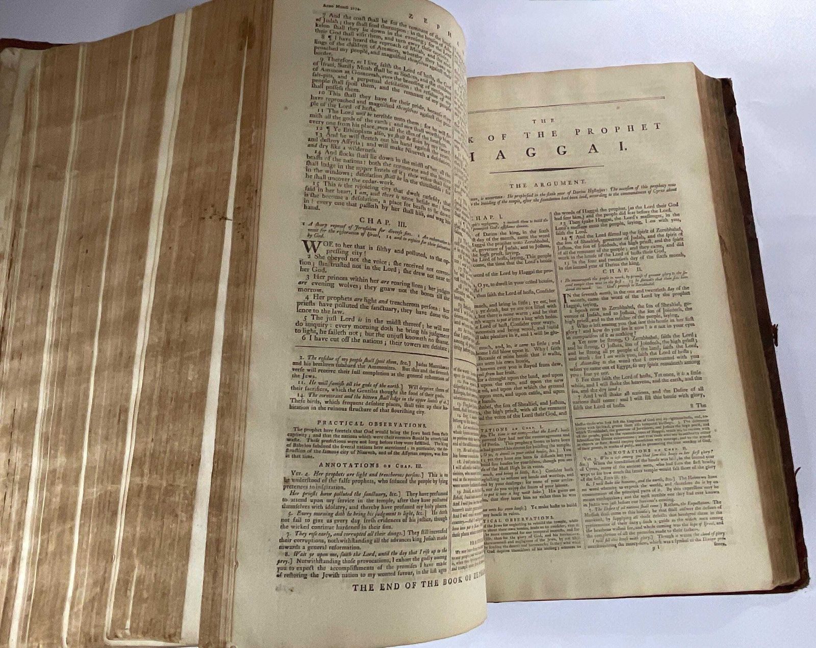 photo vintage Rare 1792 Newcastle Folio Pulpit Bible – Illustrated By Beilby & Bewick – Matthew Brown