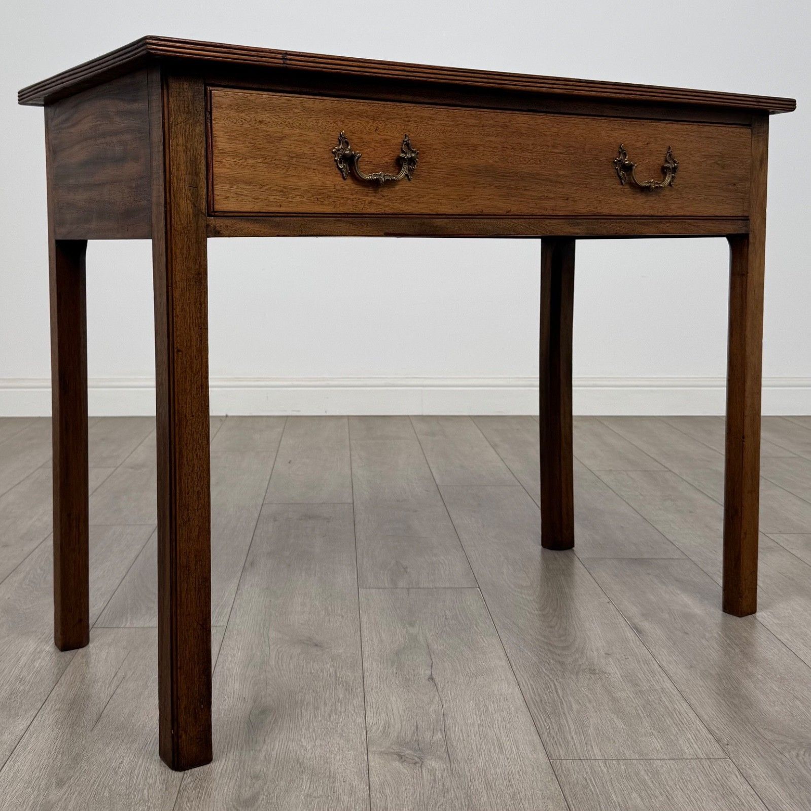 Antique 20th Century Good Quality Writing Table In Mahogany ( Af 5664 ) photo vintage