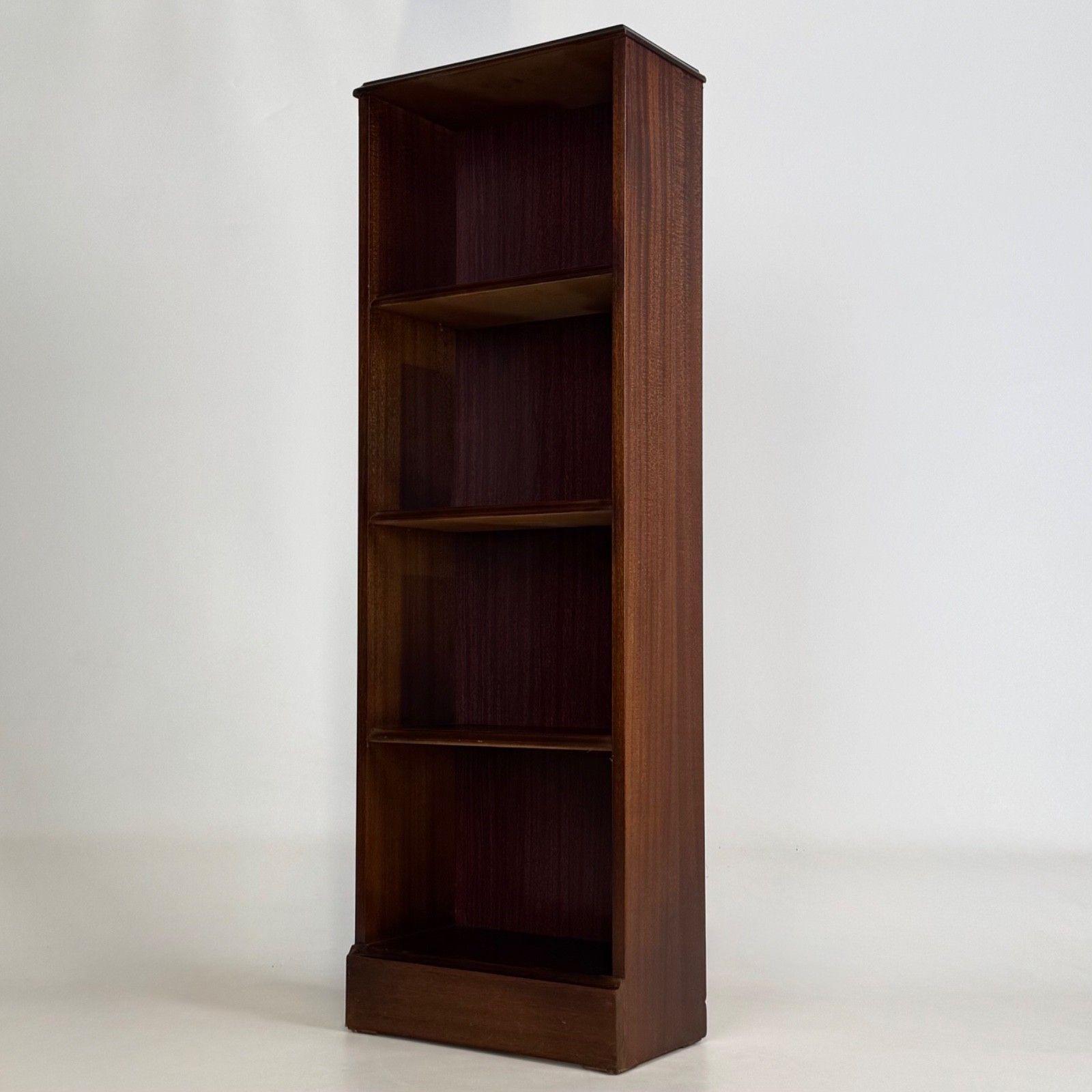 Antique 20th Century Narrow Open Bookcase In Mahogany ( Af 5631 ) photo for sale