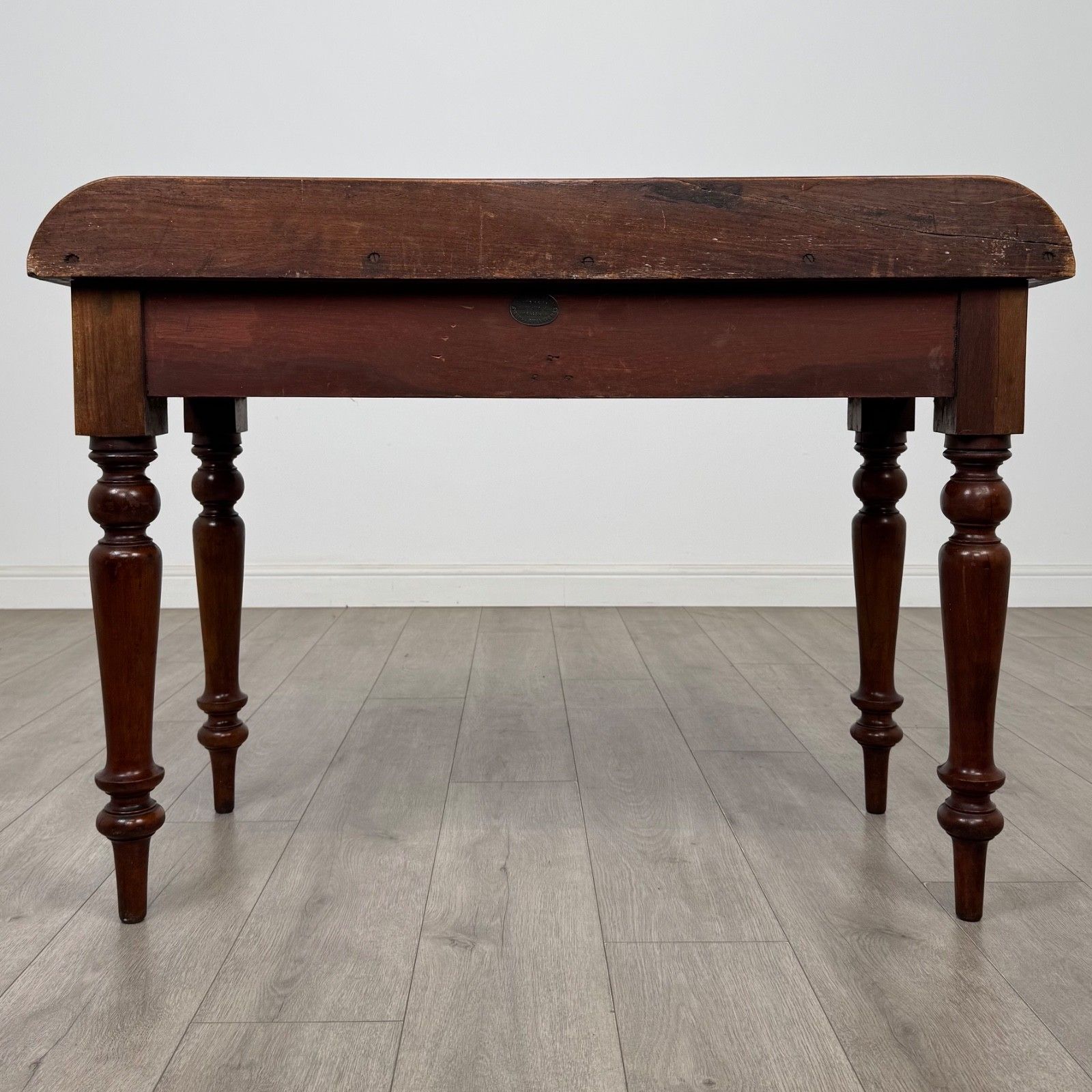 Antique 19th Century Victorian Writing Table In Mahogany ( Af 5662 ) photo 625.0