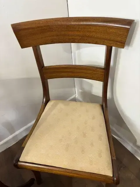 Set Of Six Victorian Mahogany Dining Chairs photo Furniture