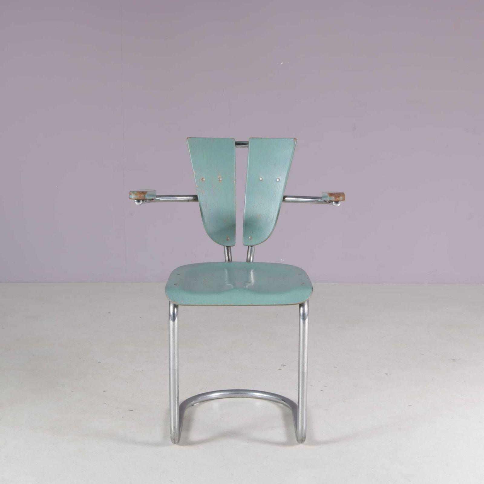 1950s Rare Side Chair By Lemafa Den Haag, Netherlands photo vinterior