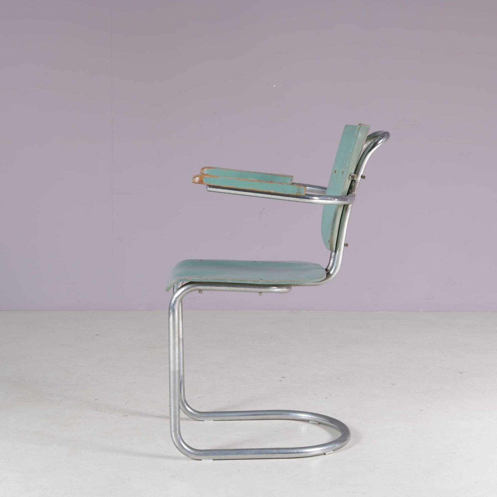 Furniture 1950s Rare Side Chair By Lemafa Den Haag, Netherlands photo