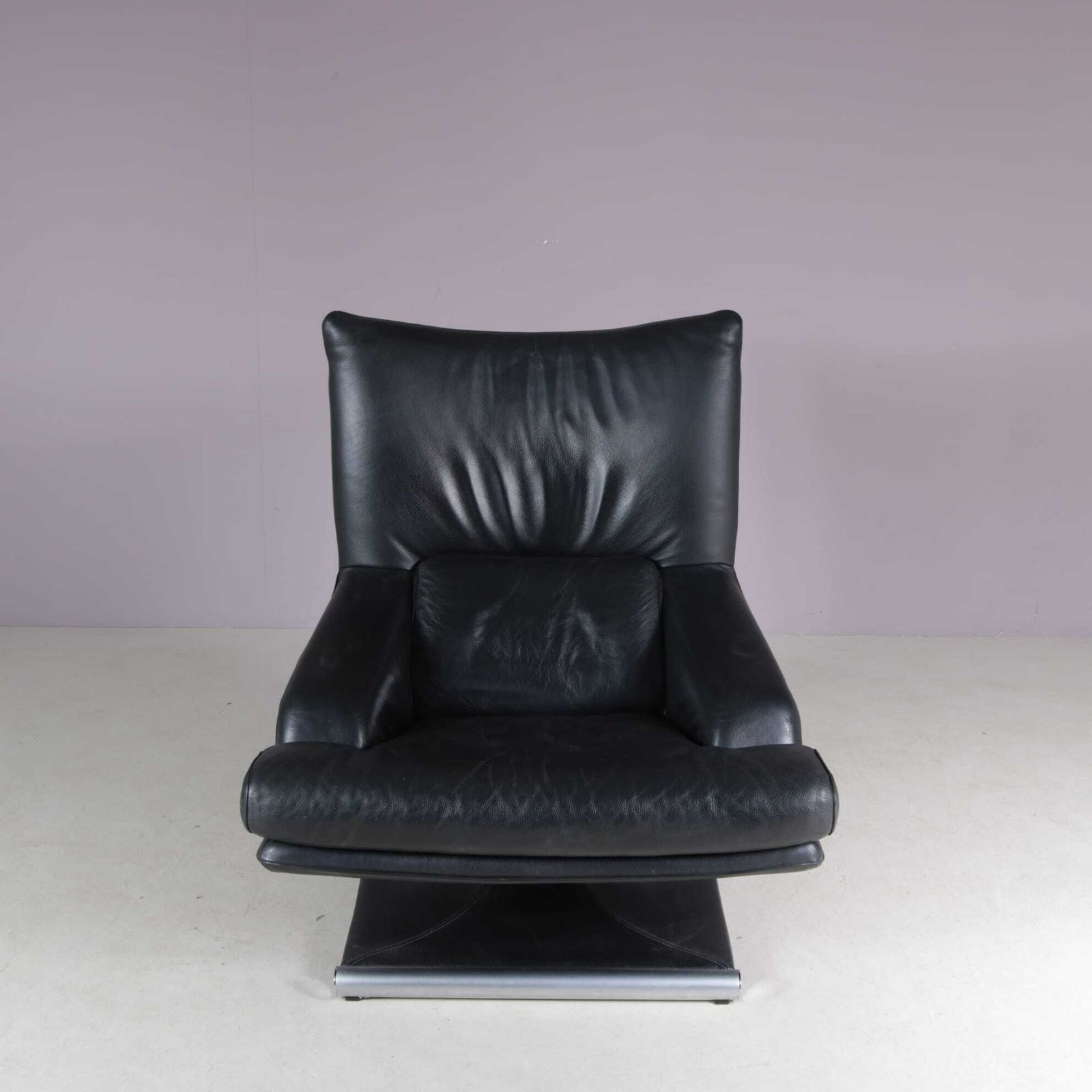 1980s Lounge Chair By Mathias Hoffman For Rolf Benz, Germany photo vinterior