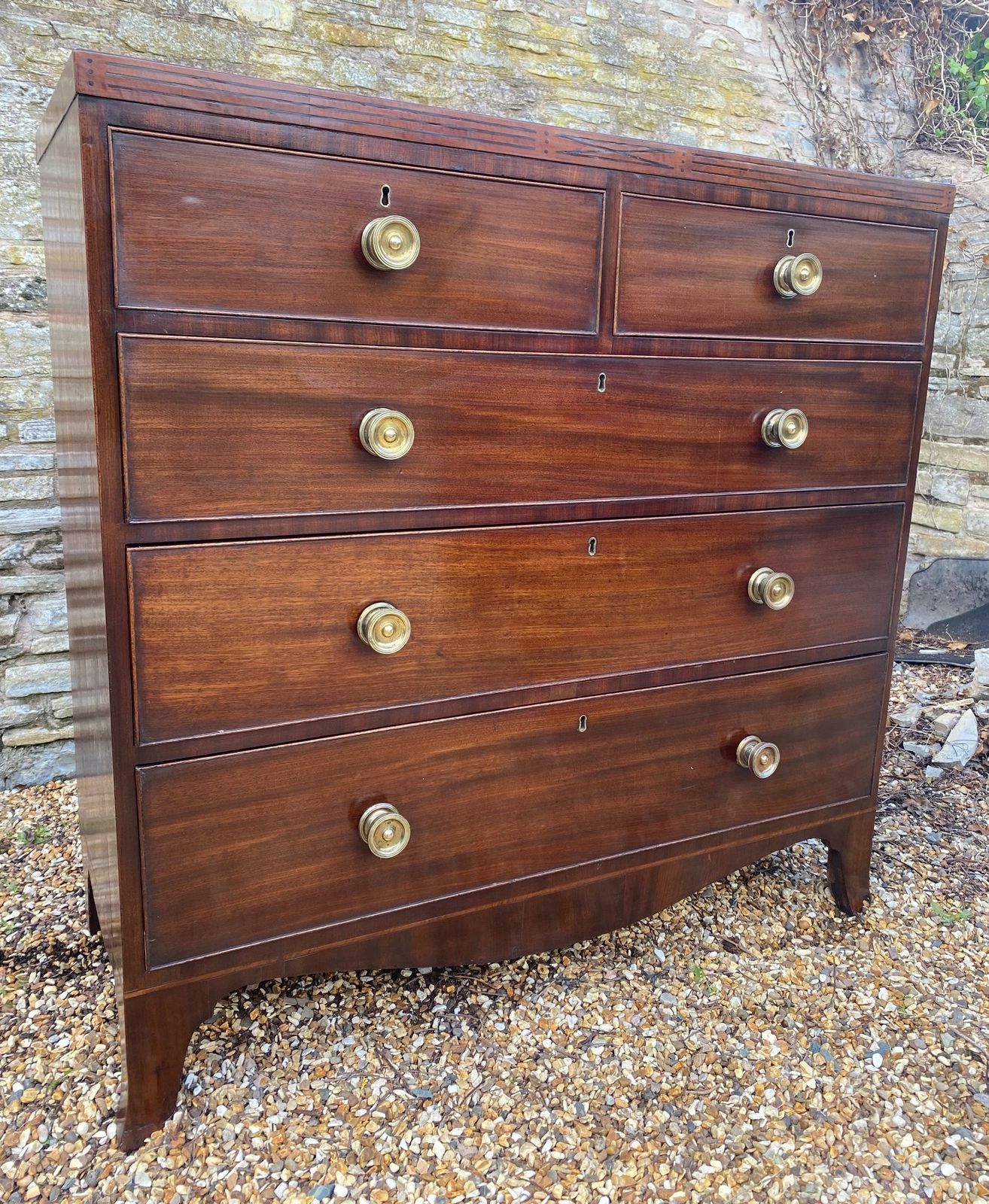 Regency Mahogany Chest Of Drawers photo buy