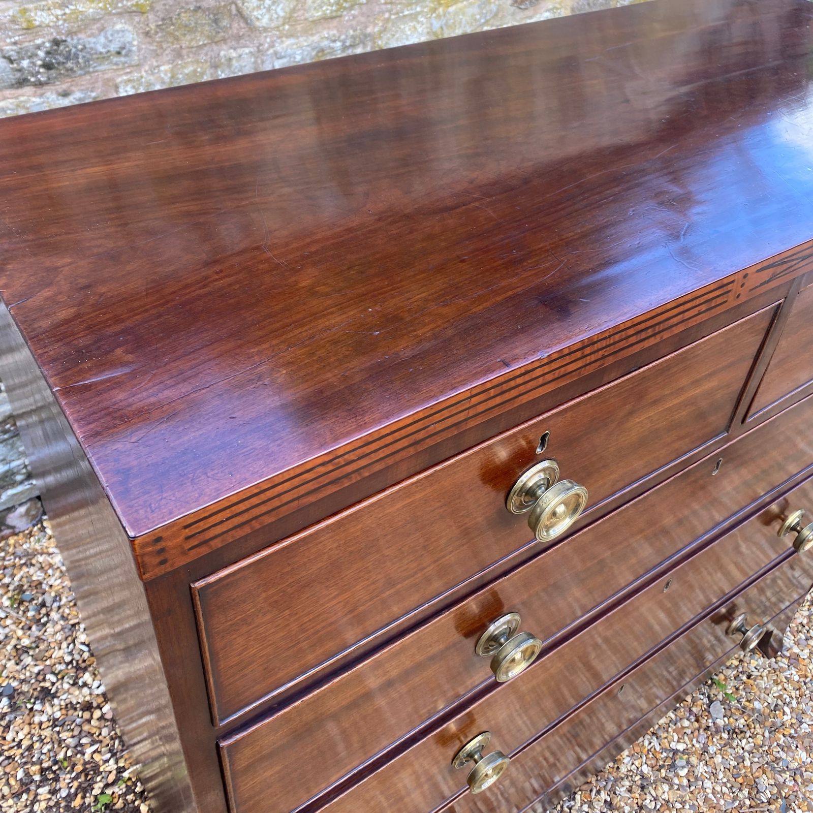 photo furniture Regency Mahogany Chest Of Drawers