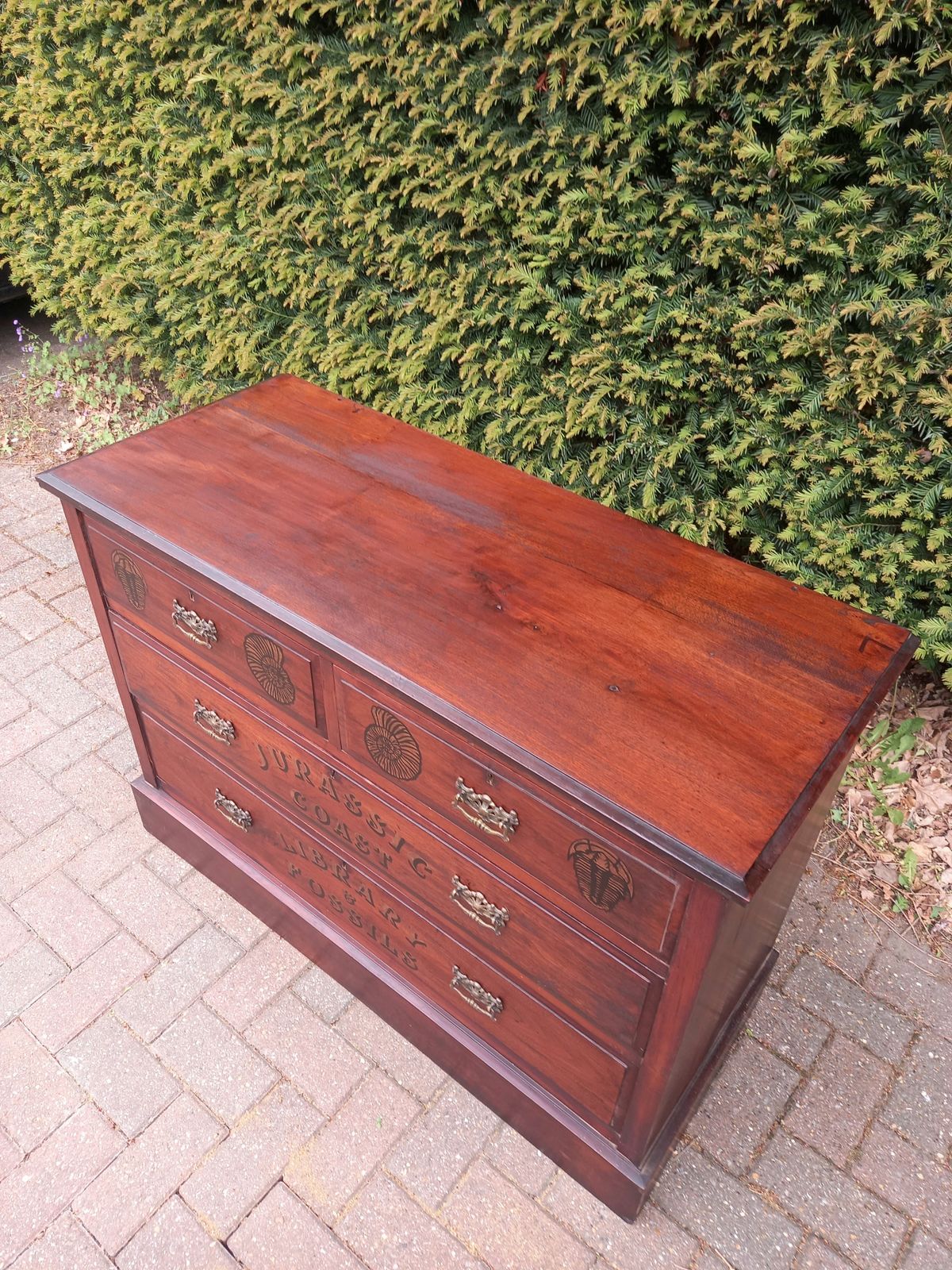 Antique Mahogany Chest Of Drawers photo for sale