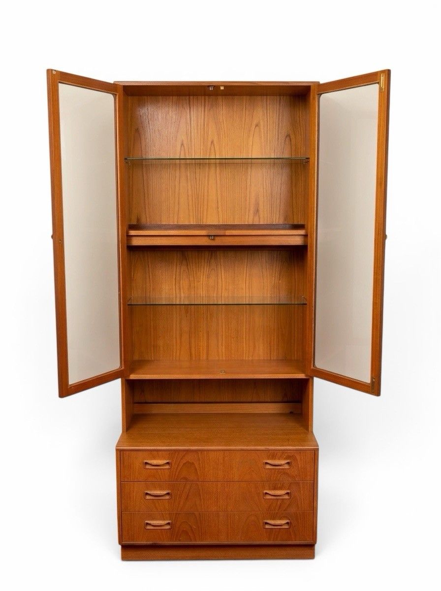 G Plan Fresco Teak Bookcase Chest Of Drawers Wall Unit Superior Quality Retro photo vintage