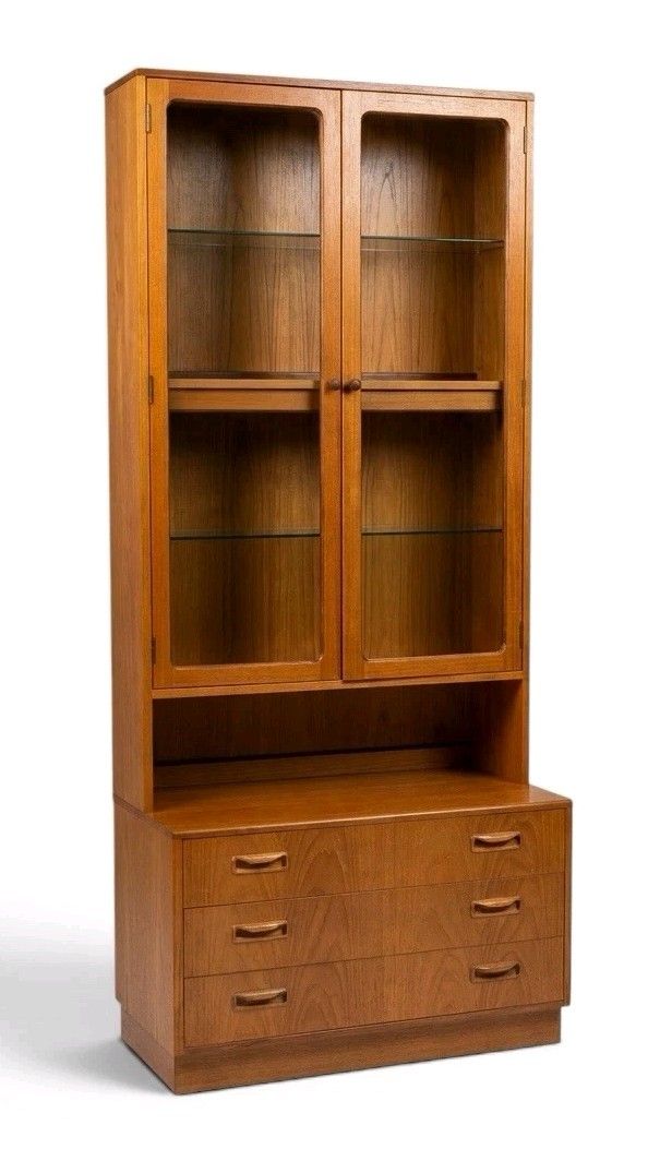 photo furniture G Plan Fresco Teak Bookcase Chest Of Drawers Wall Unit Superior Quality Retro