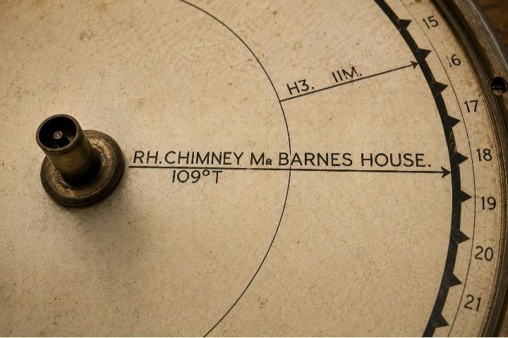 Rare Industrial Scientific Dial Instrument Massive Metal Gauge photo Art