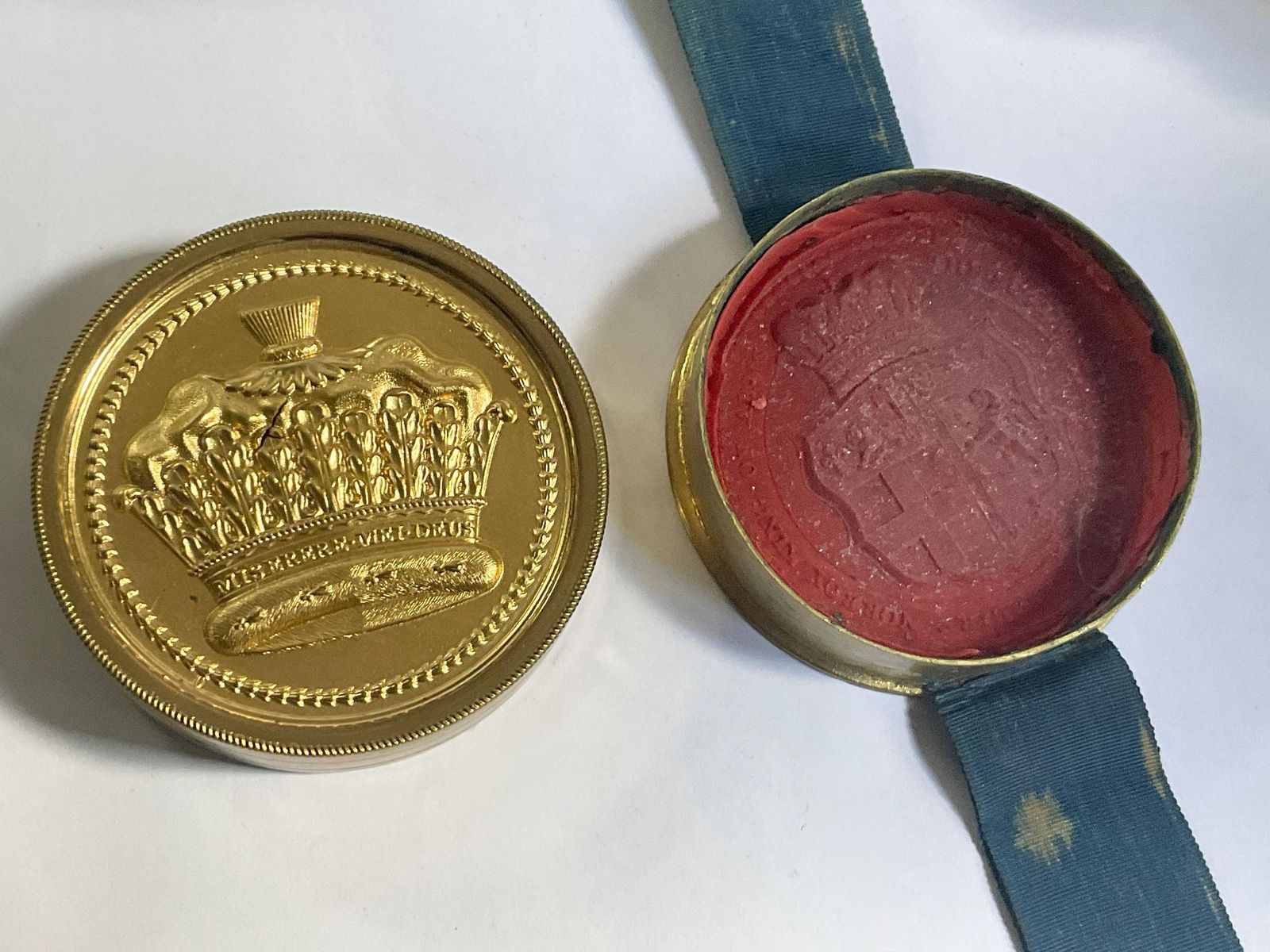 3750.0 Koninklijke Oorkonde 1836 Ondertekend Door Koning William IV, Verluchte Perkamentrol Met Waszegelsin Originele Koker photo