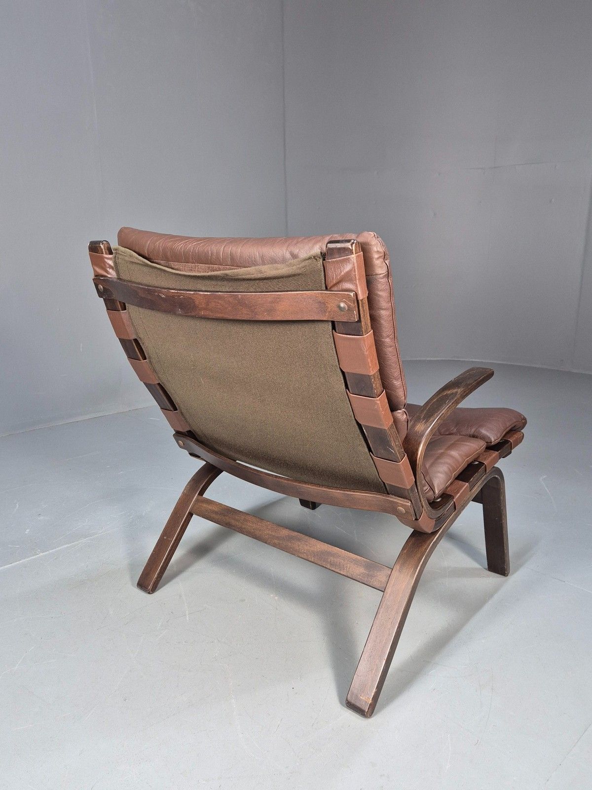 Vintage Mid Century Bentwood Danish Lounge Chair Farstup Retro 1970s Eb09913 photo buy