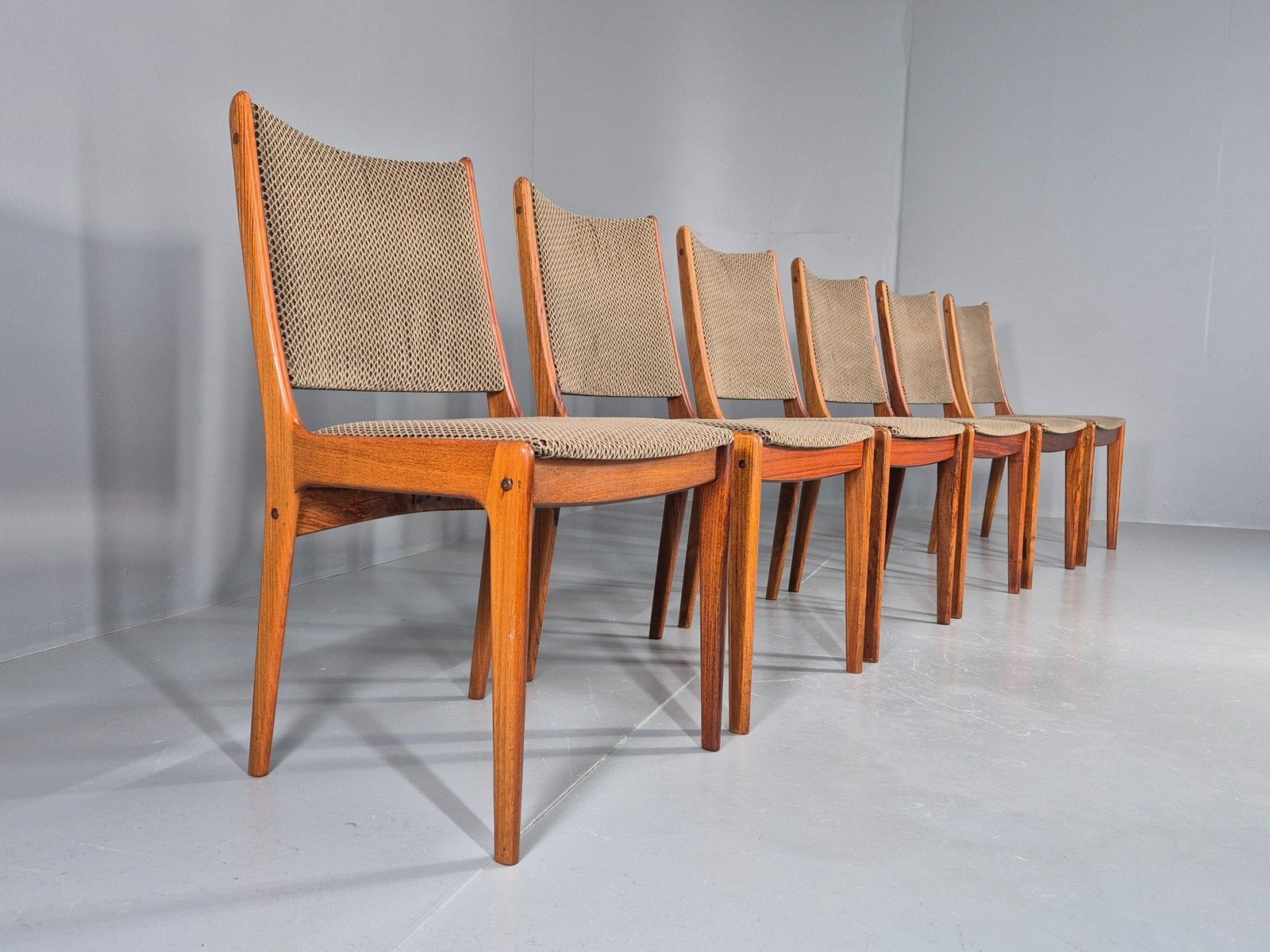 6 Vintage Uldum Danish Dining Chairs 1970s Retro Mid Century Rosewood Eb11942 photo furniture