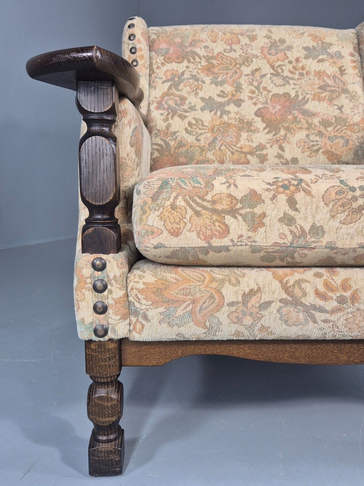Vintage Danish Lounge Chair 1970s Kjaernaulf Style Retro Eb11957 photo vintage