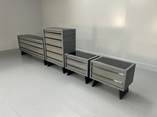 Malerba "New In Town" Tall Boy Drawers Bench Bedroom Suite