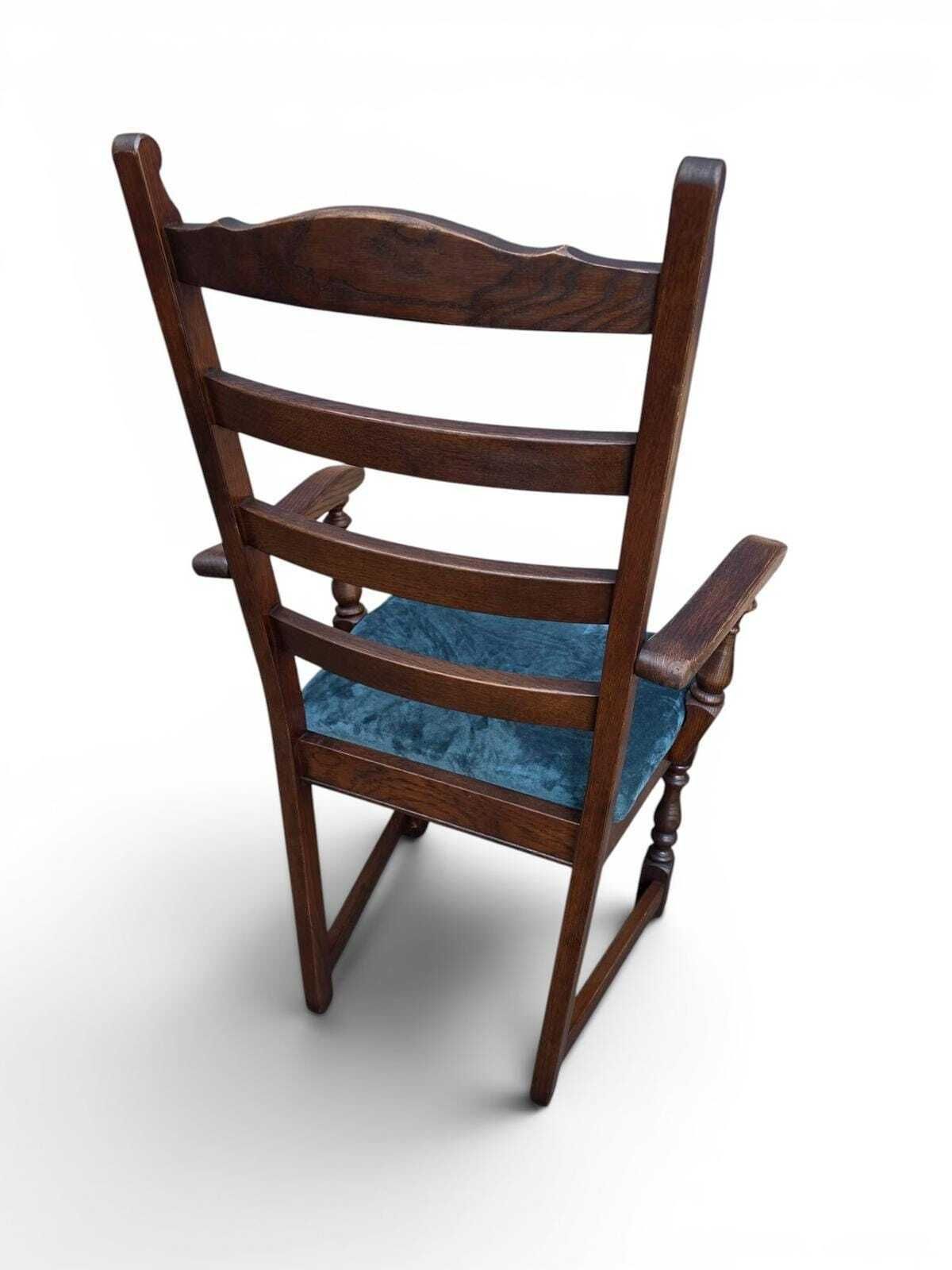 Vintage Old Charm Wood Bros / Dining Chairs / Set Of 4 / 1970s photo Furniture