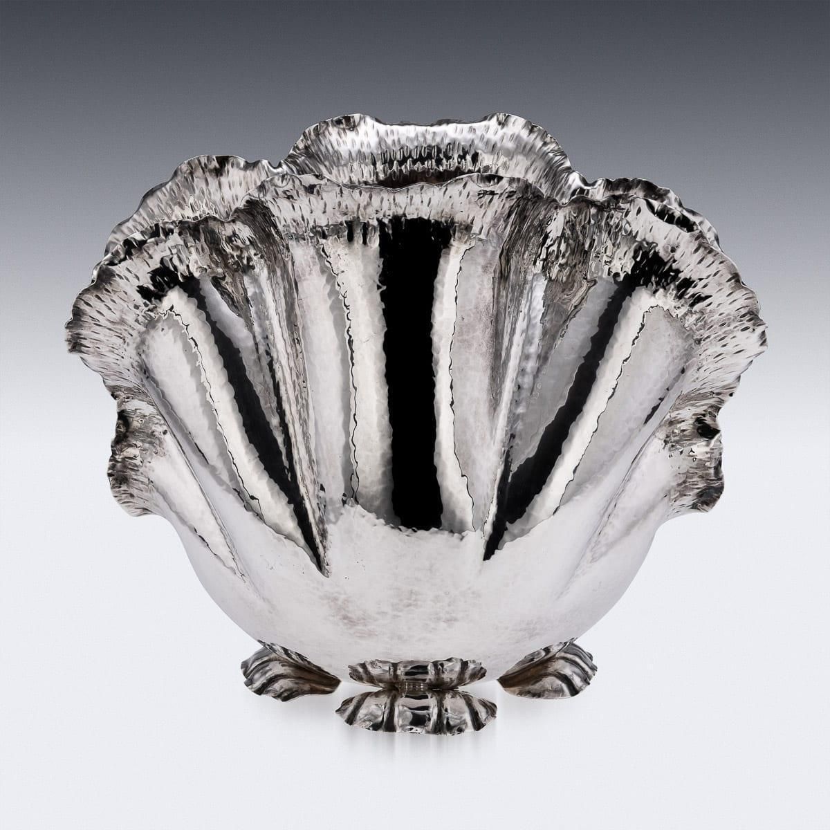 Vintage 20th Century French Silver Plated Wine Cooler By Christian Dior C.1970 photo for sale
