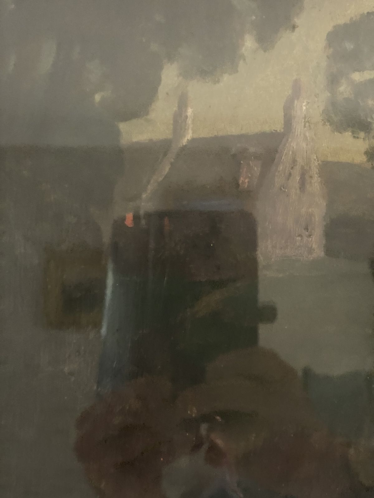 Moonlight Antique Scottish Oil Painting photo 899.0