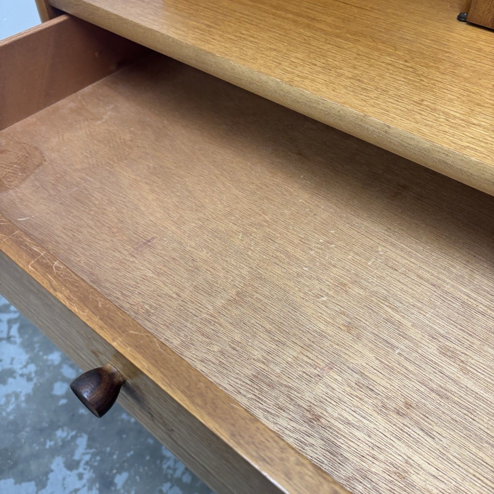 Mid Century Nathan Furniture Oak Sideboard Dresse photo Furniture