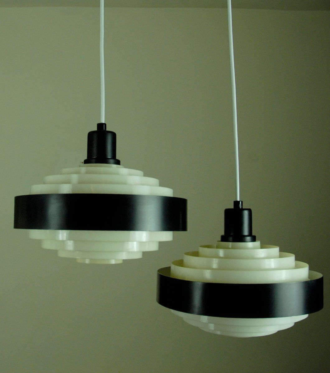 Wesselpendel Pendant Lamps By Louis Poulsen, 1960s, Set Of 2 photo for sale