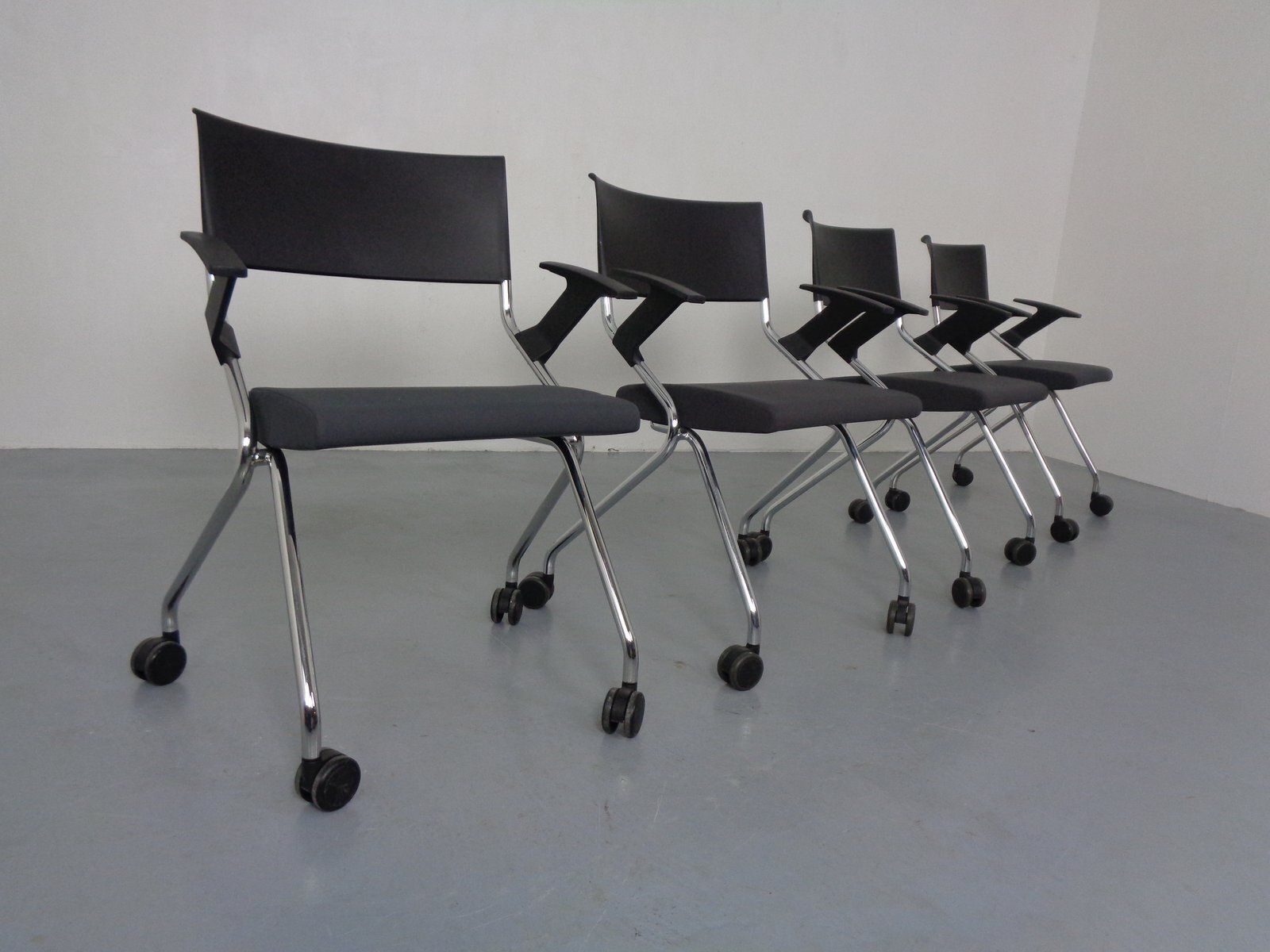 Flip Flap Office Armchairs From Sedus Stoll, Germany, 2014, Set Of 4 photo furniture