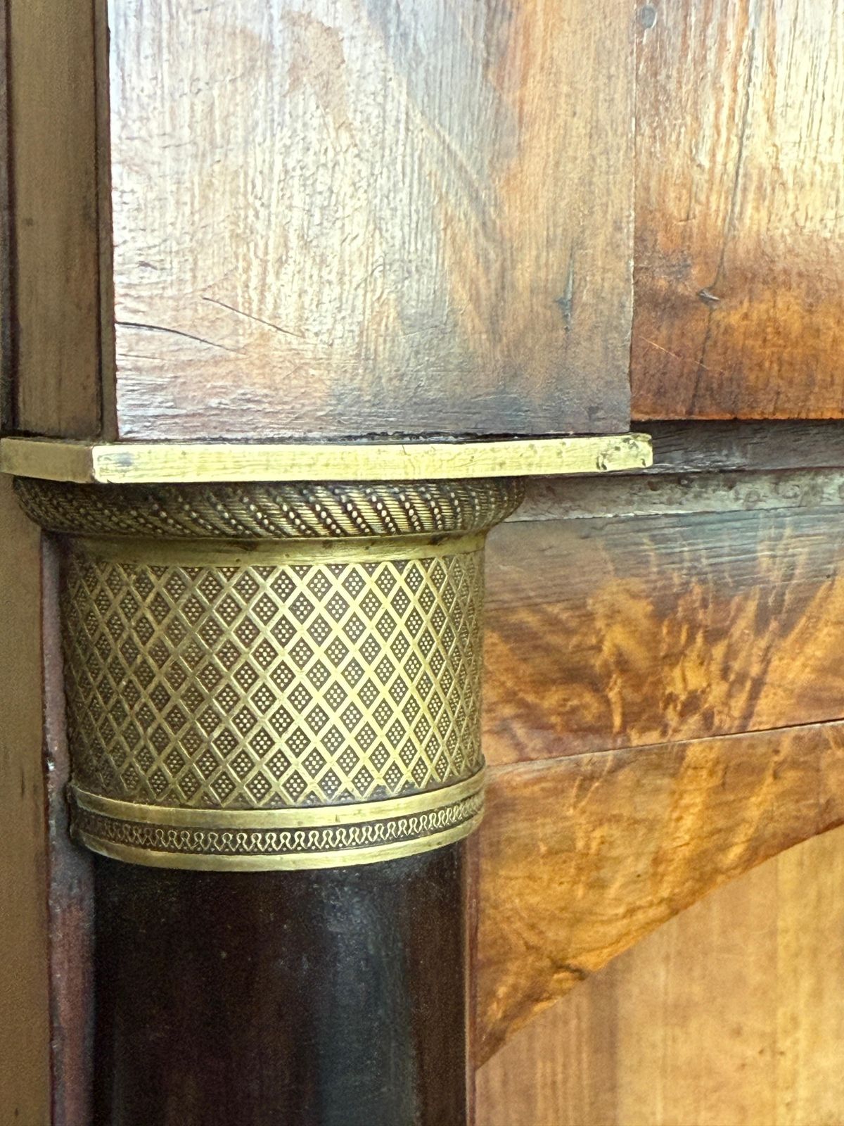 photo furniture Secrétaire à abattant en chêne de style Empire, XIXe siècle, France