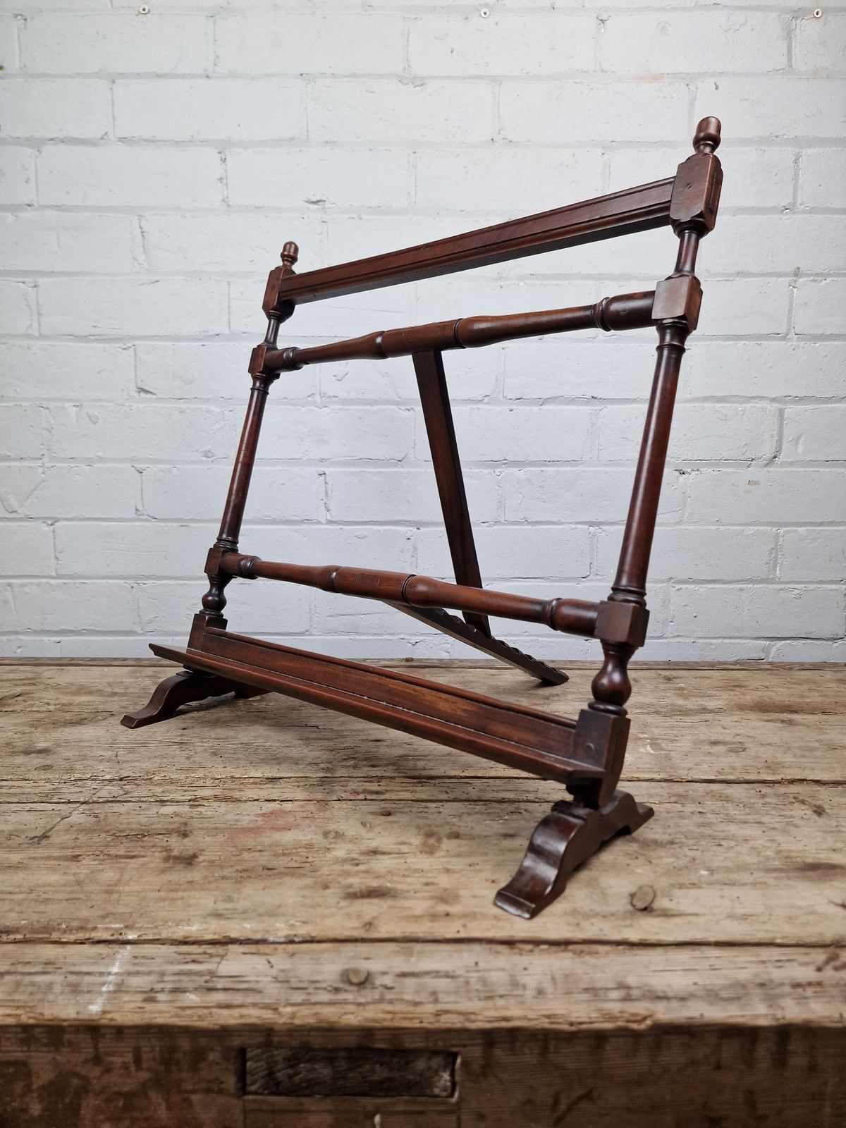 19th Century Mahogany Table Top Easel photo furniture