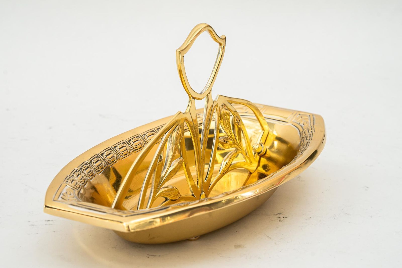 Jugendstil Brass Centerpiece Around 1907 photo Home Decor