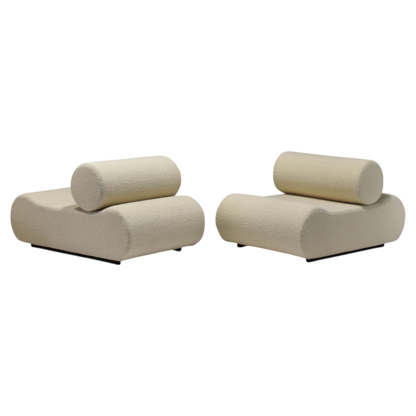 Klaus Uredat ‘Corbi’ Lounge Chairs By Cor, Germany – 1969 In New Bouclé