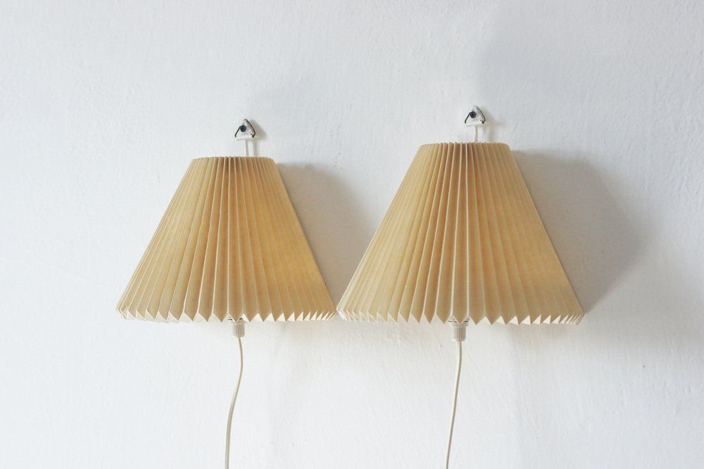 Model 203 Wall Lights By Henning Seidelin For Le Klint, Denmark, 1960s, Set Of 2 photo furniture