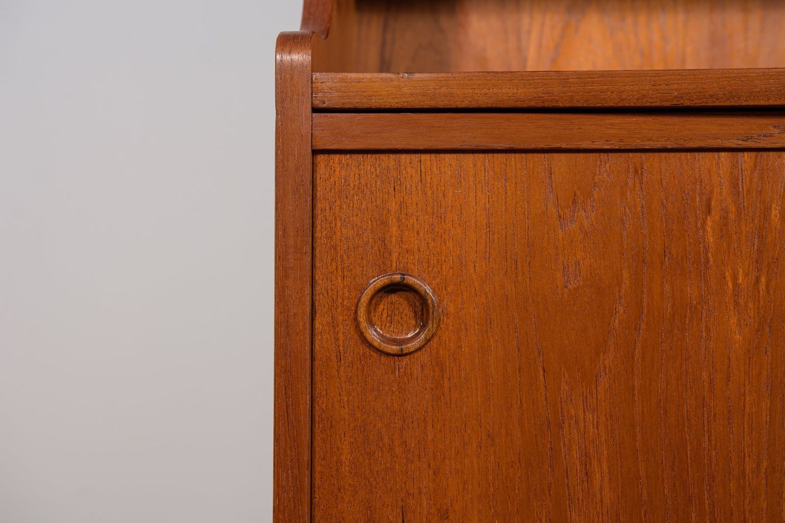 photo buy Mid Century Modern Teak Shelf By Johannes Sorth For Bornholm, 1960s