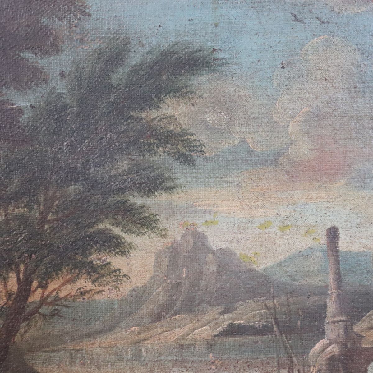 photo buy Coastal Landscape, 18th Century, Oil Painting On Canvas