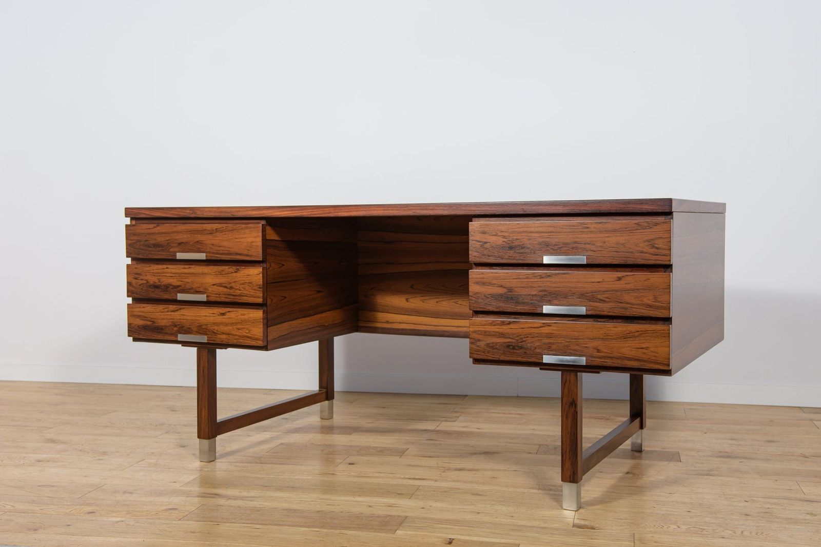 Mid Century Modern Rosewood Desk From Eigil Petersens Møbelfabrik, Denmark, 1970s photo furniture