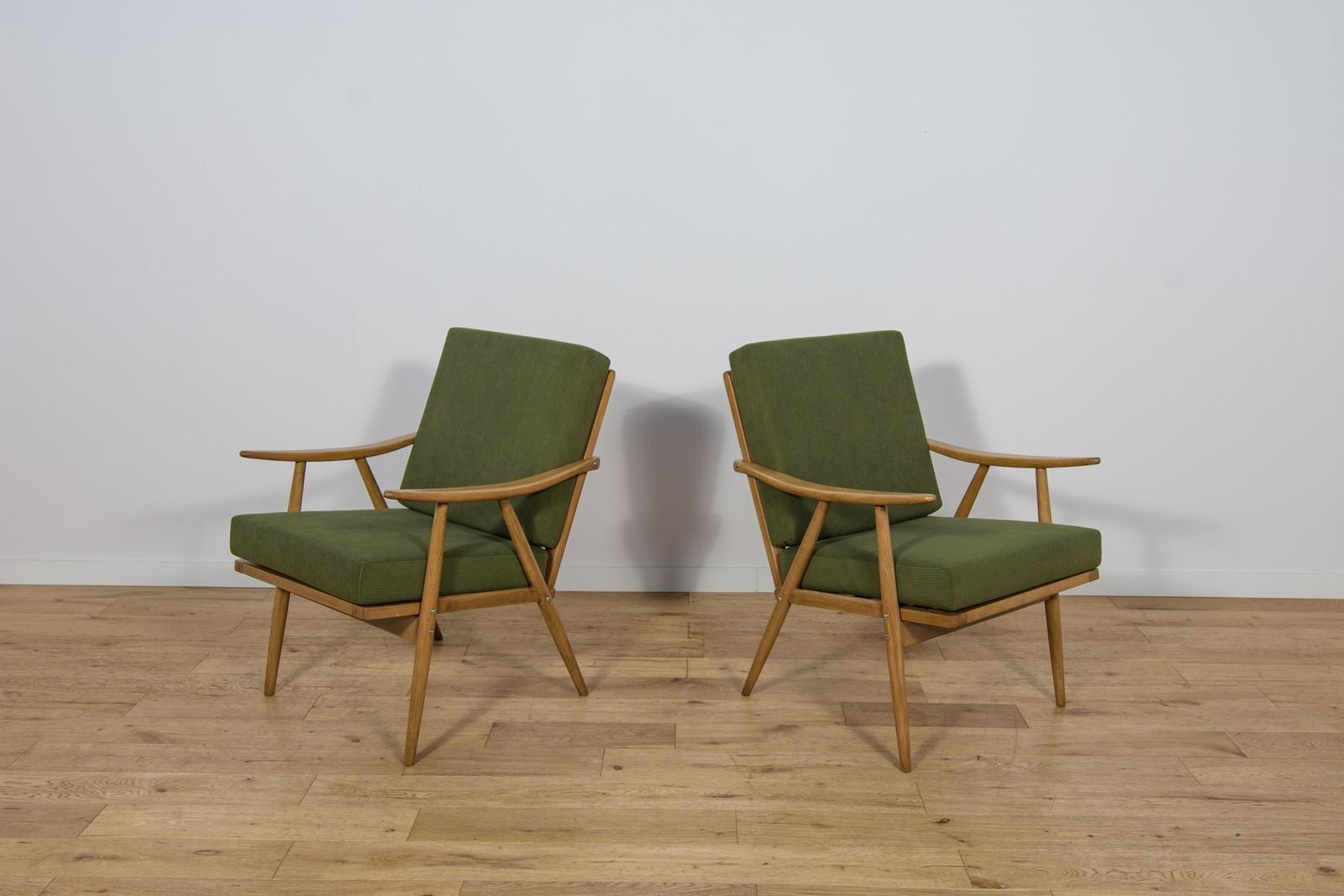 Mid Century Modern Armchairs From Ton, Czechoslovakia, 1960s, Set Of 2 photo furniture