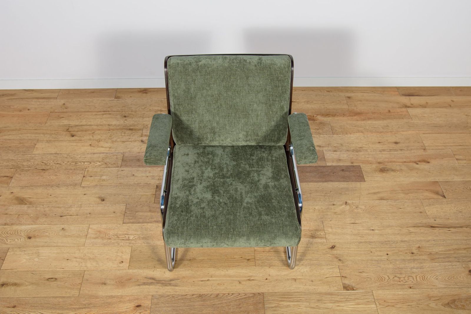 Chrome And Teak Chairs From Gordon Russell, United Knigdom, 1970s, Set Of 6 photo vintage