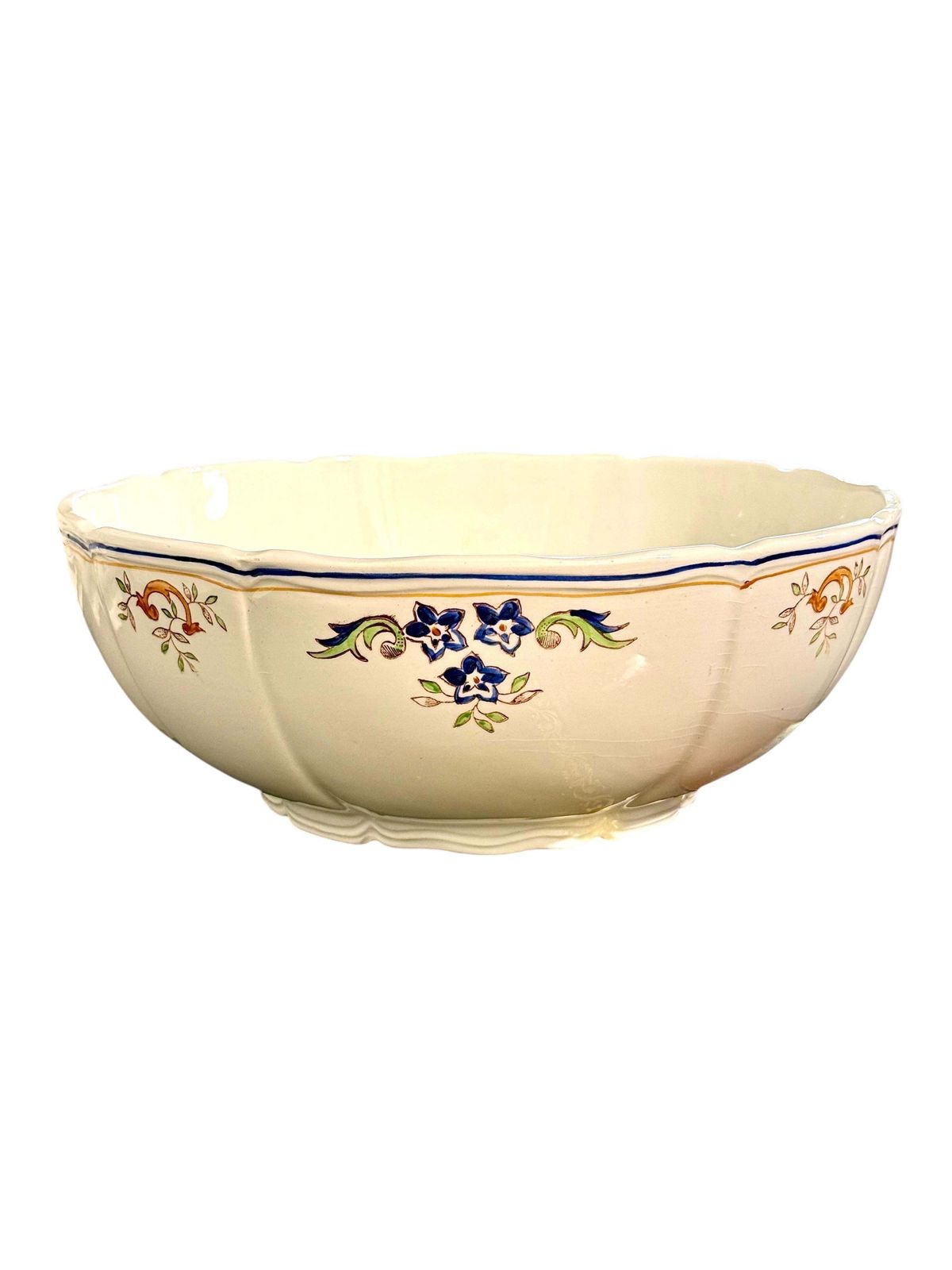 photo furniture 46 Pieces French Faience Dinner Service, "Cléry" By Moustiers