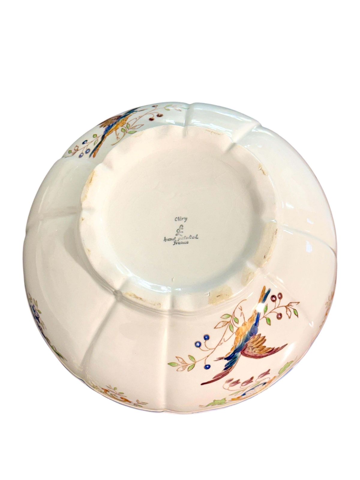photo for sale 46 Pieces French Faience Dinner Service, "Cléry" By Moustiers