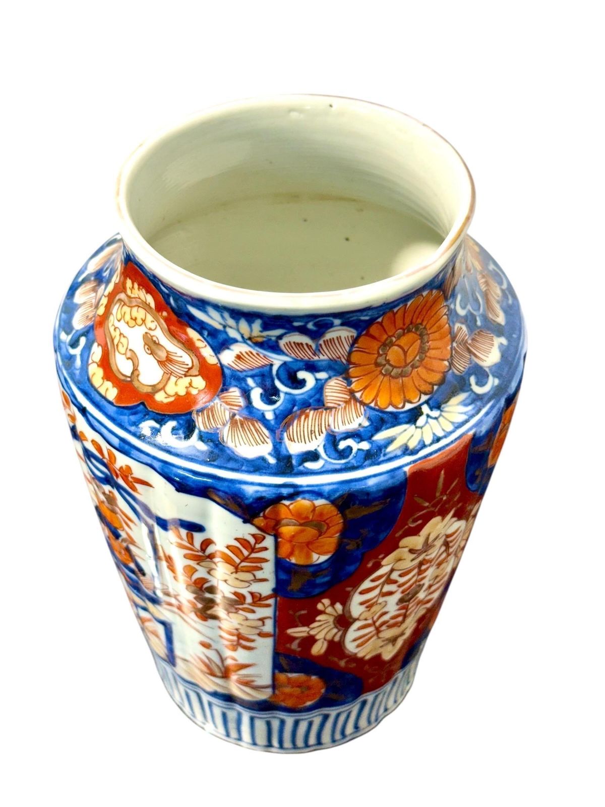 Pair Of 19th Century Japanese Imari Porcelain Vases photo buy