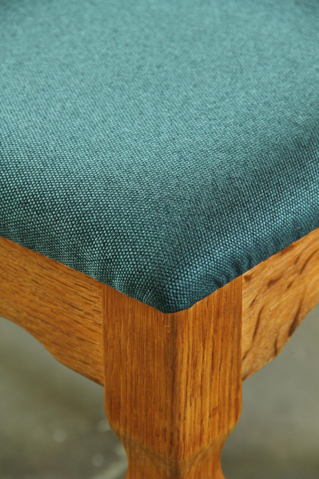 Vintage Set Of Razorblade Dining Chairs High Back, Henning Kjærnulf Denmark 60s photo Furniture
