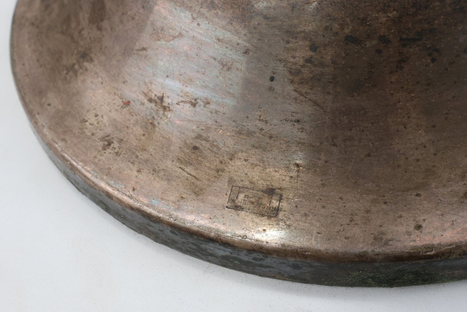 Home Decor Art Deco Silvered Copper Champagne Bucket, France, 1910s photo