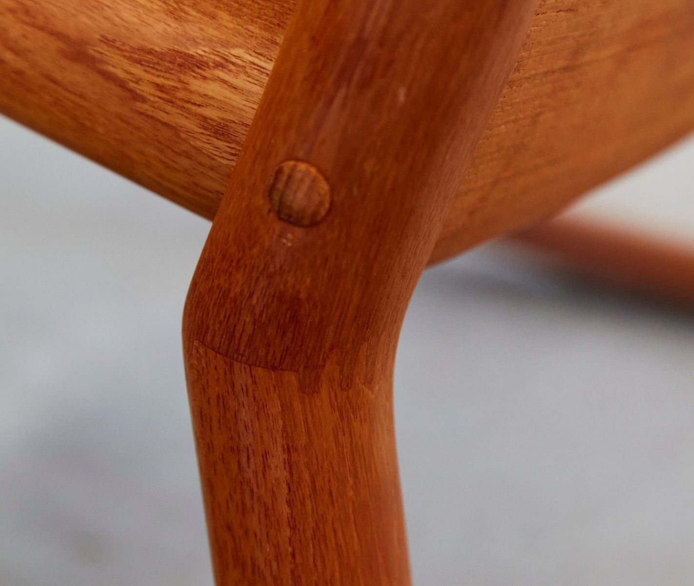 Rocking Chair By Hans Olsen For Juul Kristensen, 1970s photo vintage