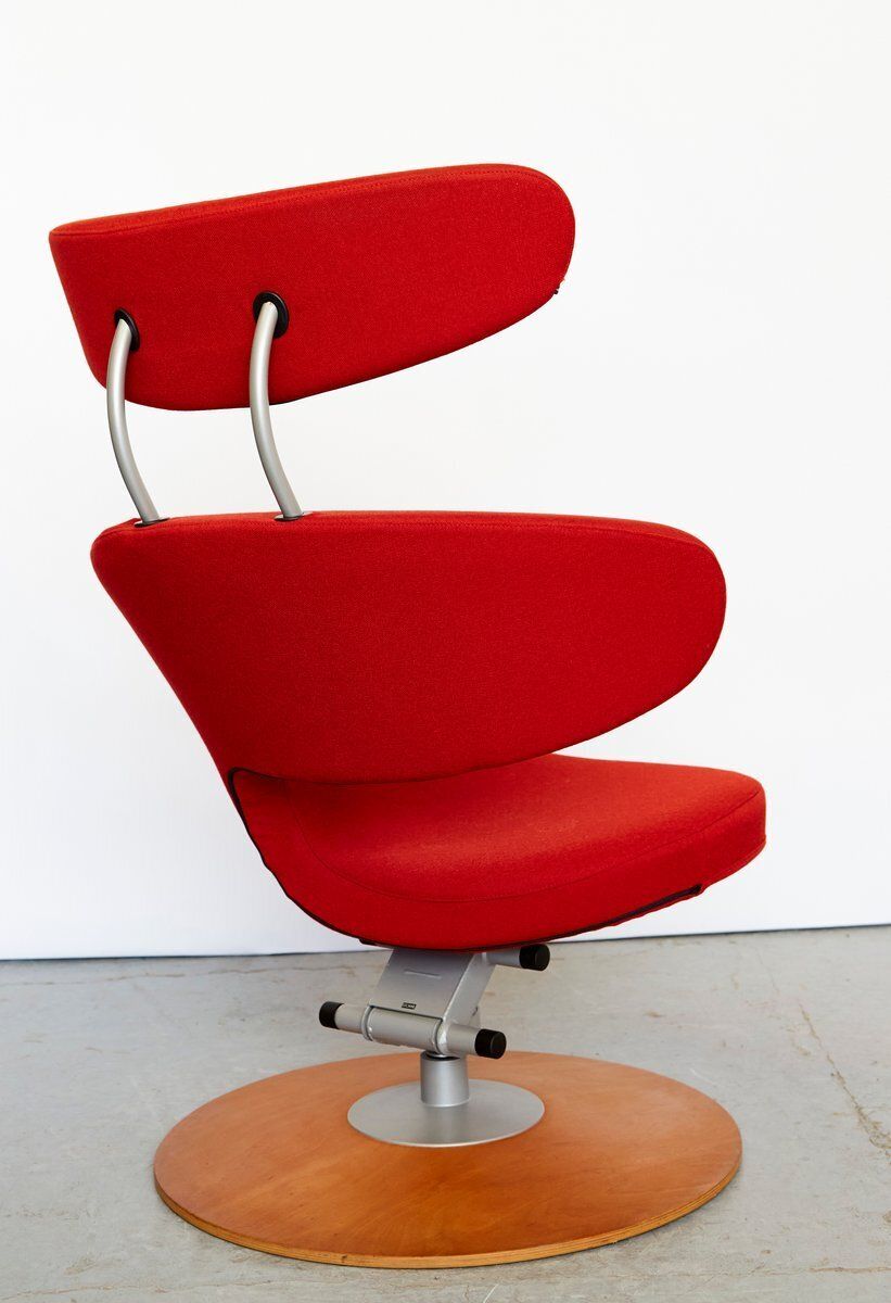 Set Of Peel Lounge Chair & Ottoman By Olav Eldøy Asu For Stokke, 2000s photo 1436.0